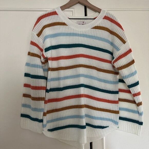 So Colorful Striped Sweater - Picture 1 of 5